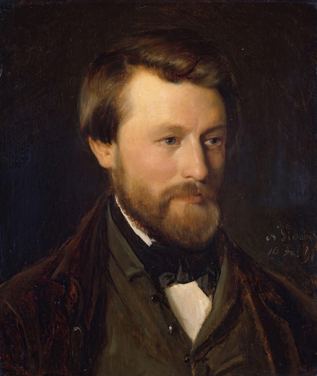Portrait of Emil Tidemand the Artists Brother 1851