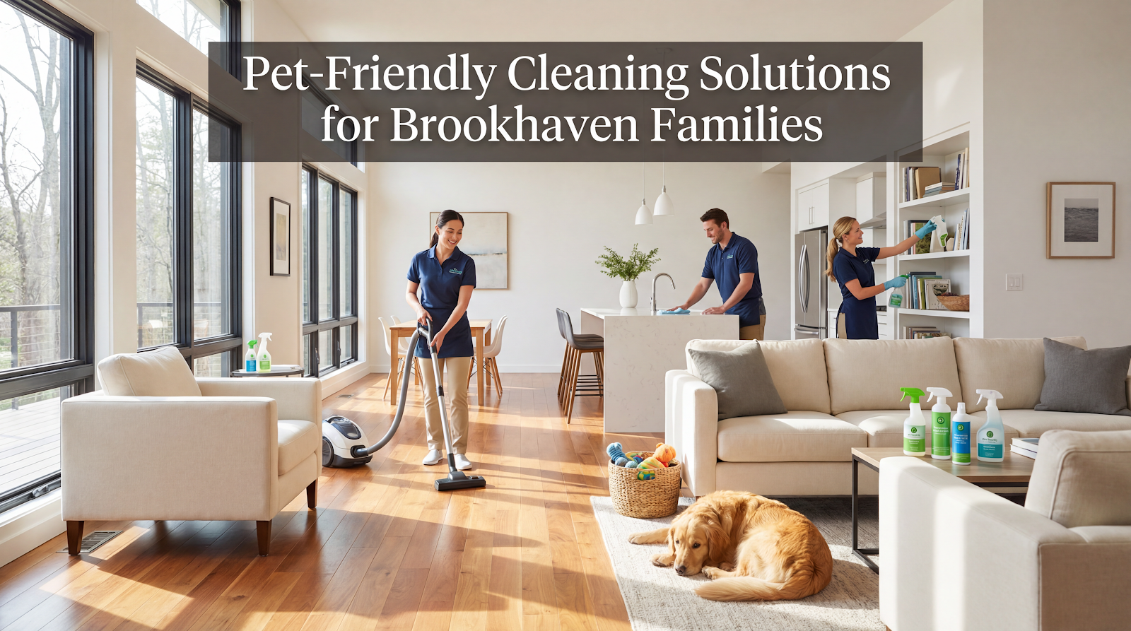 Pet-Friendly Cleaning Solutions for Brookhaven Families