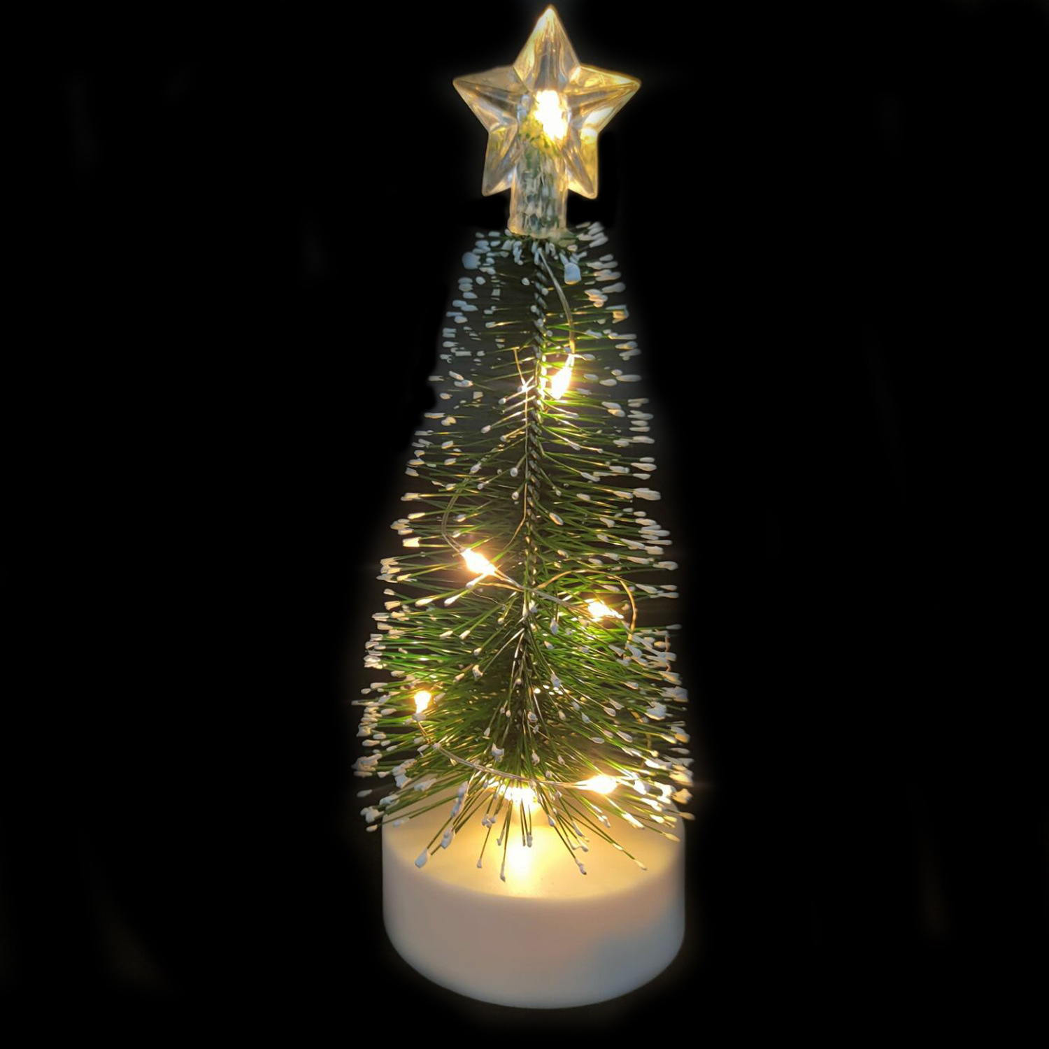 Mini-LED-Weihnachtsbaum-Tischdekoration