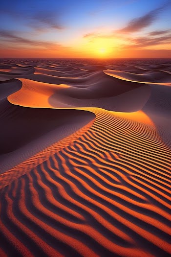 Desert Sunset Picture