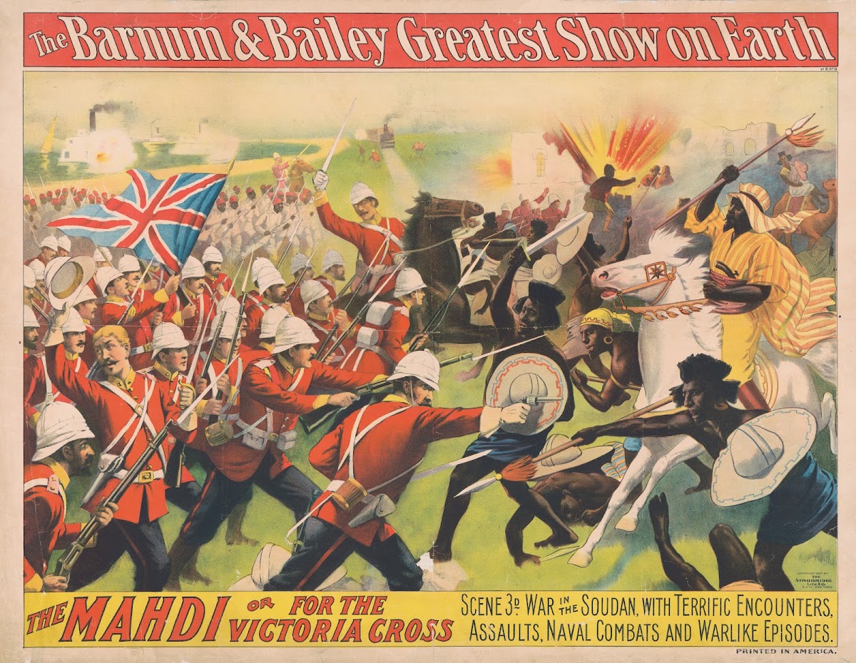 The Barnum and Bailey greatest show on earthThe Mahdi or for the Victoria CrossS