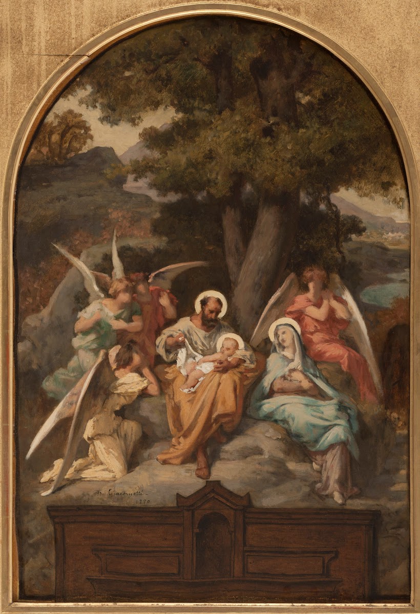 Le Repos de la Sainte Famille 1880