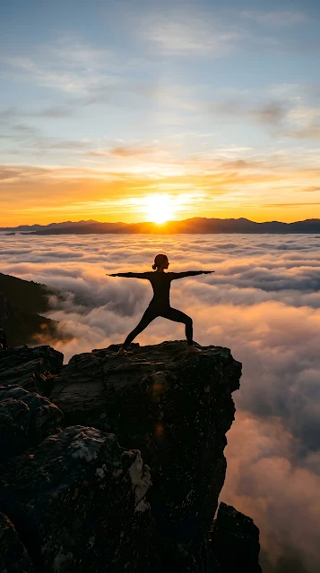 Macro Green Leaf with Morning Dew Drops