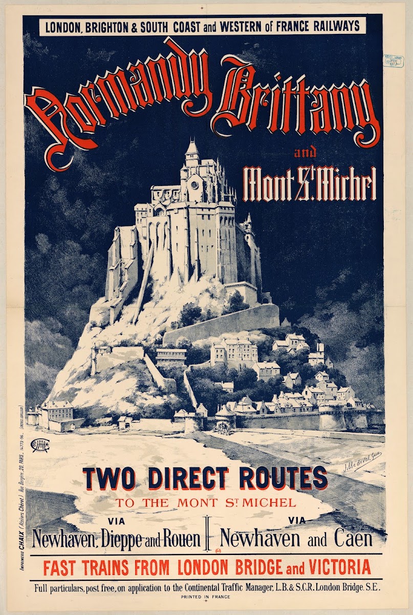 Normandy Brittany and Mont St Michel 1899