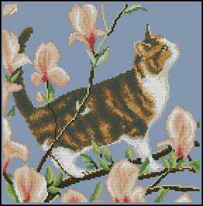 CMP 400572 Cat On A Branch