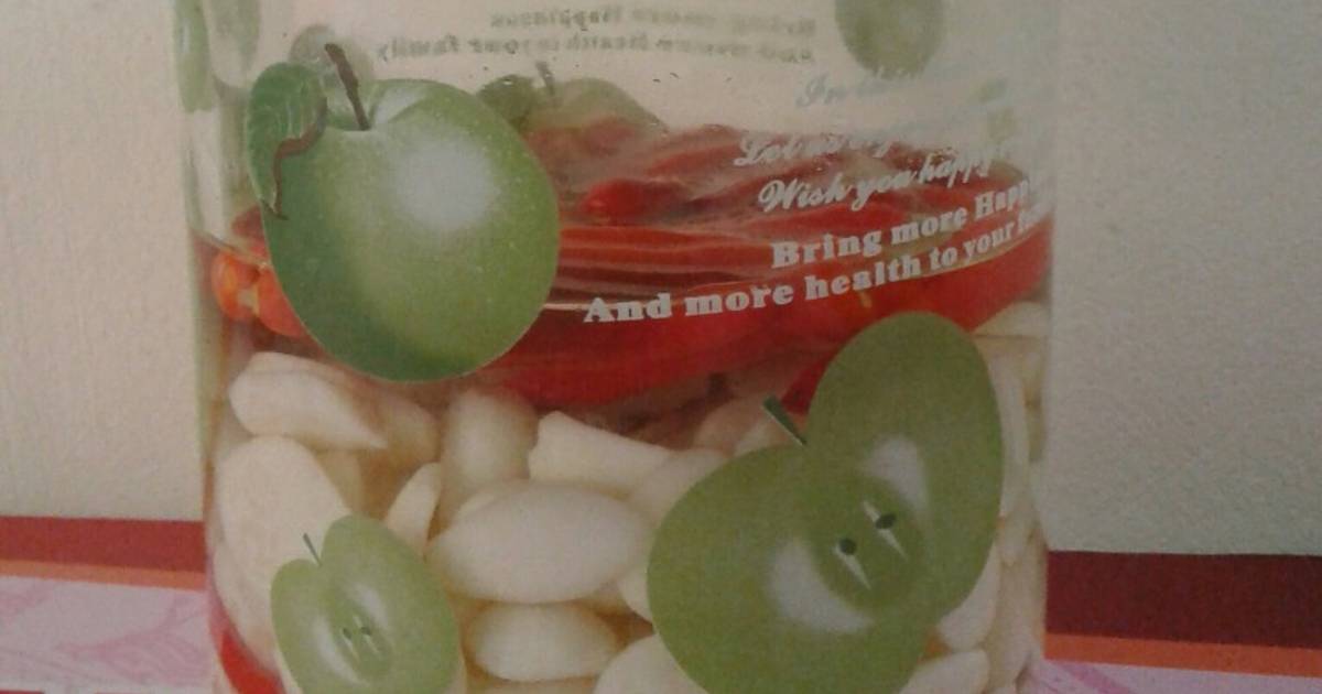 Tỏi ngâm dấm ớt