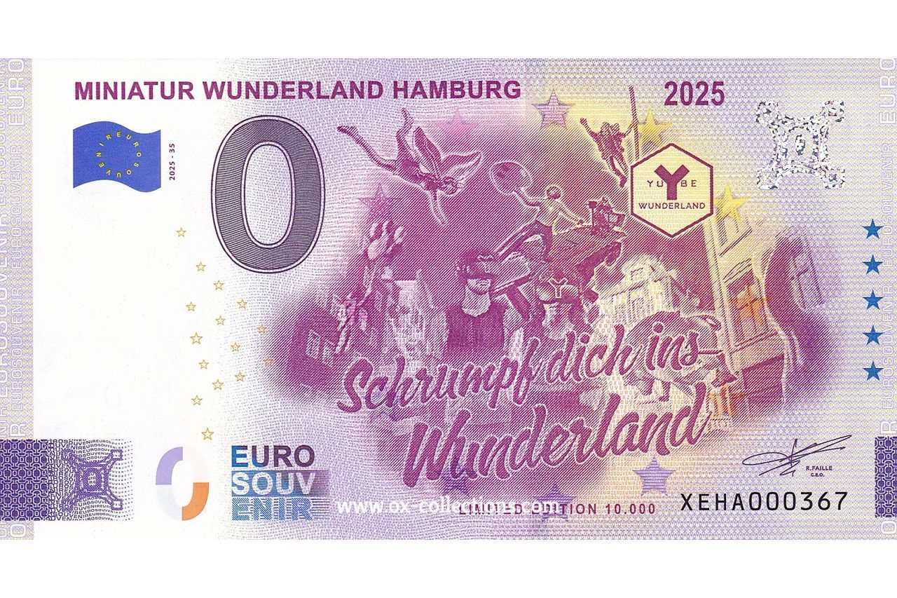 Billet 0€ MINIATUR WUNDERLAND HAMBURG 2025 Schrumpf dich ins Wunderland
