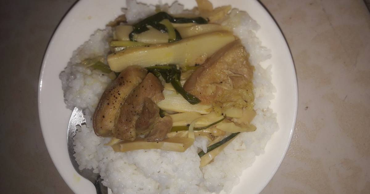 Thịt kho măng