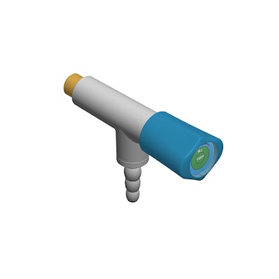 Tap – Nozzle 90deg - Wall-Mounted Gas Taps & User Points by Southern CGS