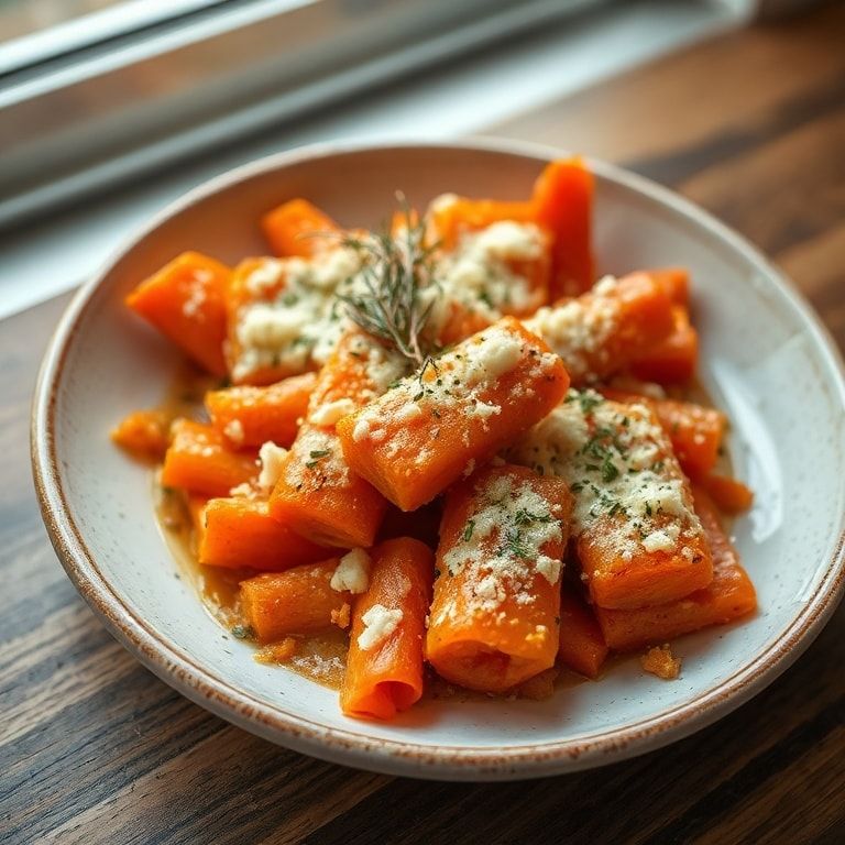 Crispy Parmesan Smashed Carrots Recipe – Easy Homemade Side Dish