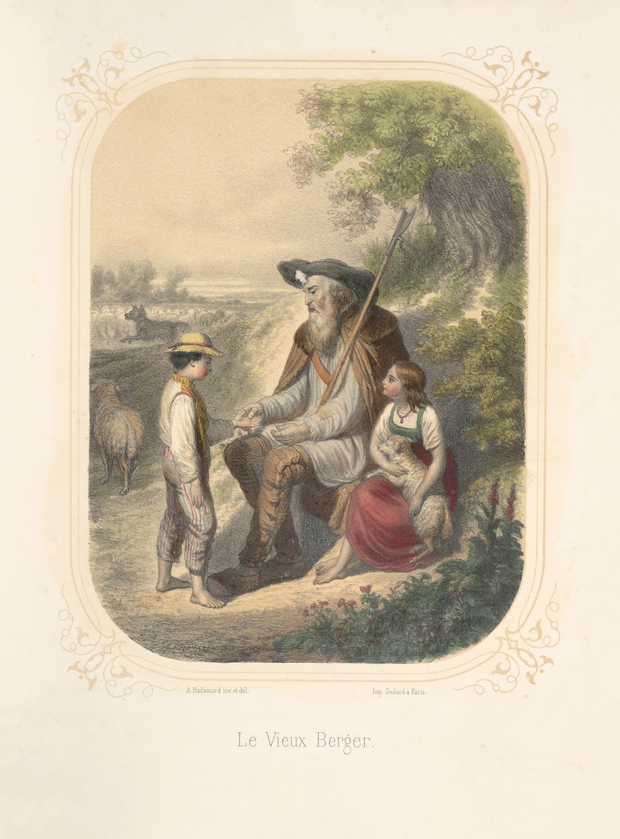 Le vieux Berger 1860