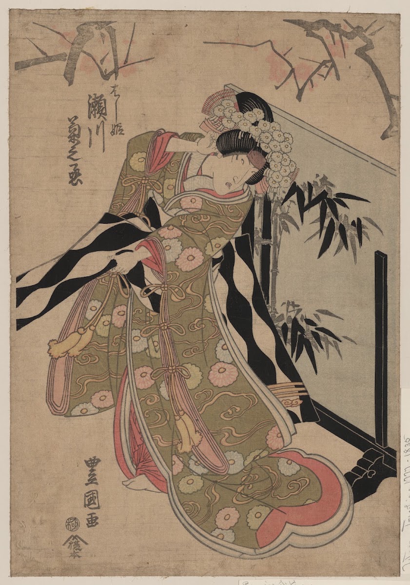 Segawa kikunojō no hashihime 1821