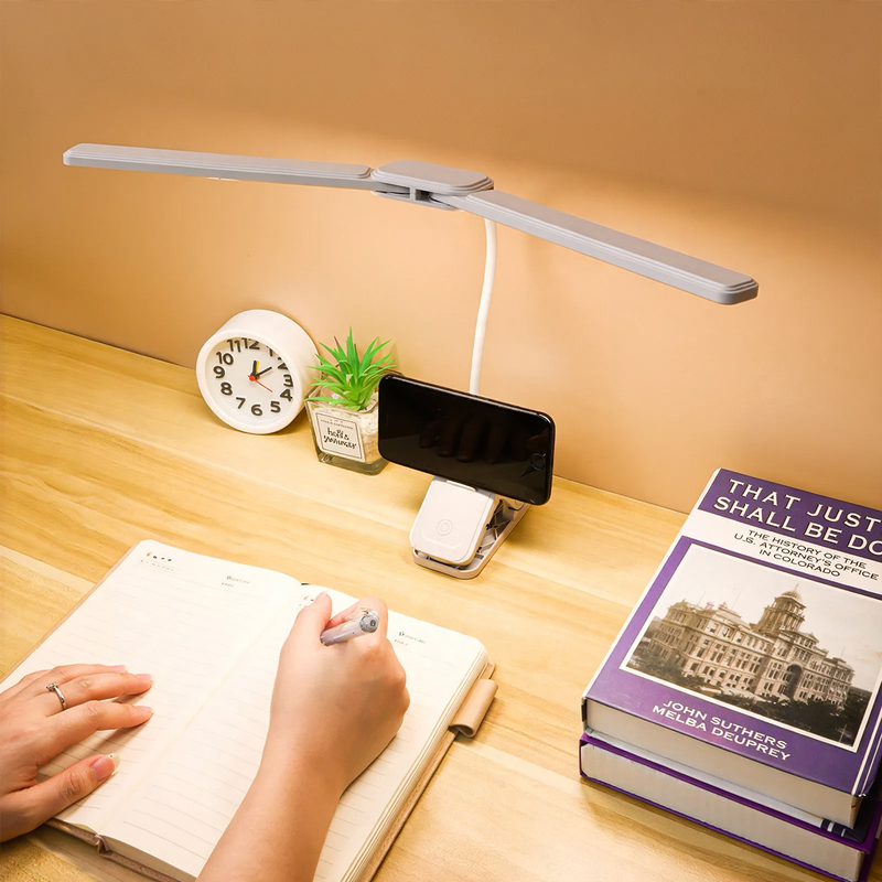 LED Clamp Lamp for Desk and Bed