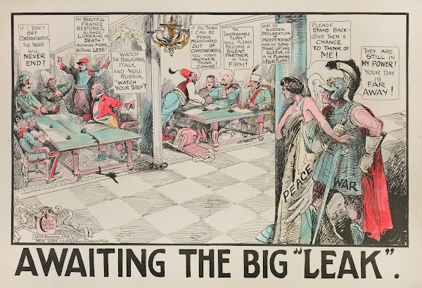 Awaiting the Big Leak 1917