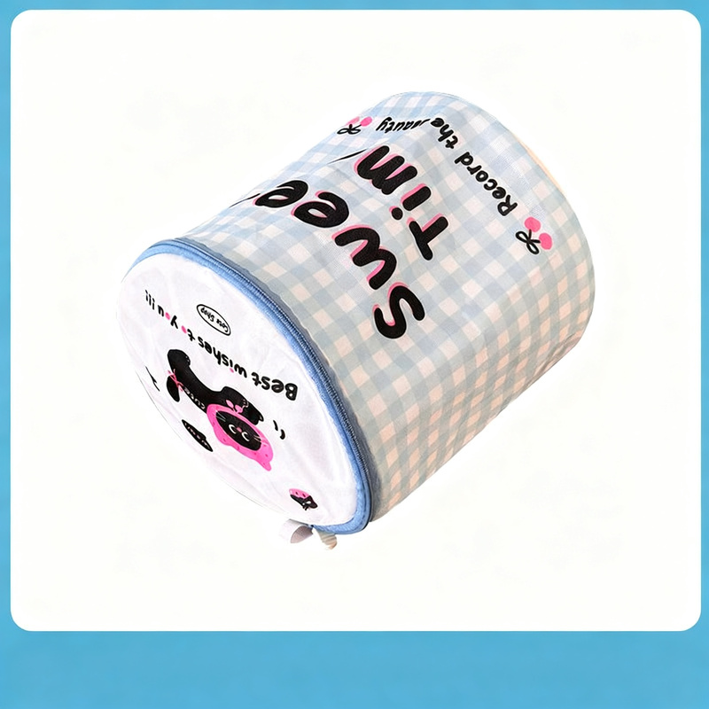 Laundry bag with handle, polyester
