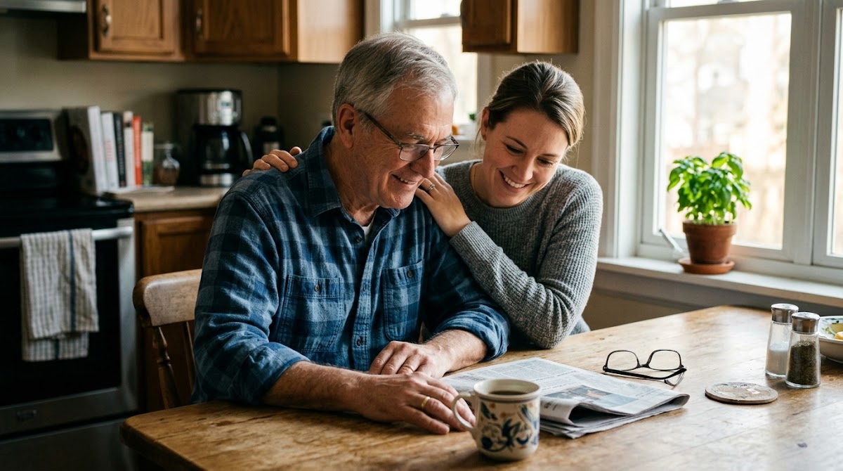 My dad's super catch-up strategy ages