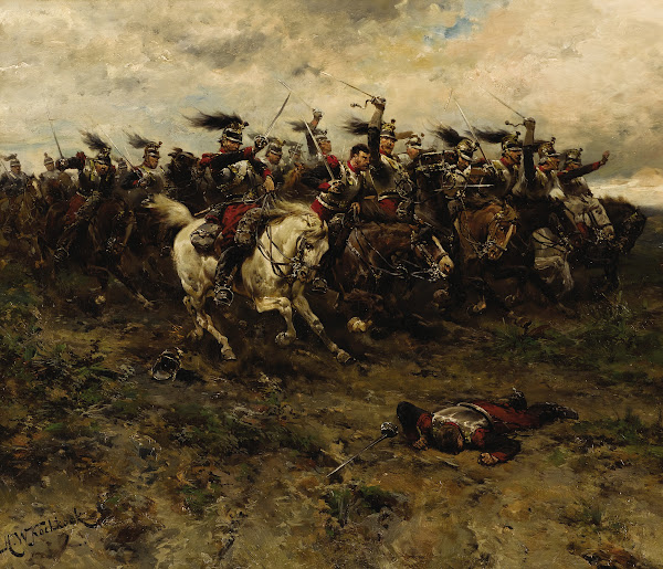 A Cavalry Charge