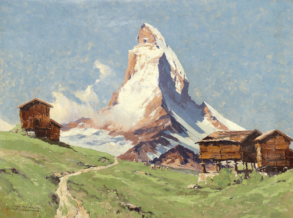 Matterhorn und Riffelsee