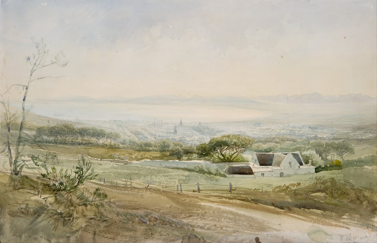 Cape Town From The Top Of Kloof Street 1900