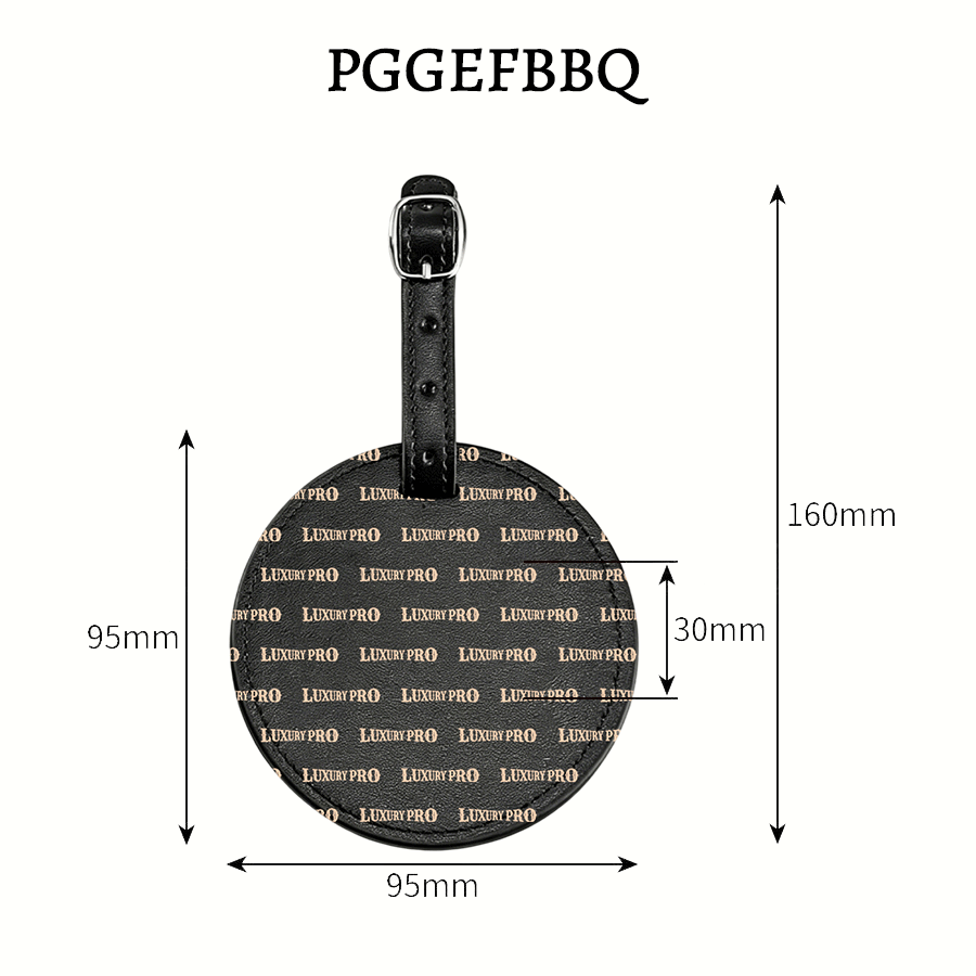 Leather Golf Bag Tags