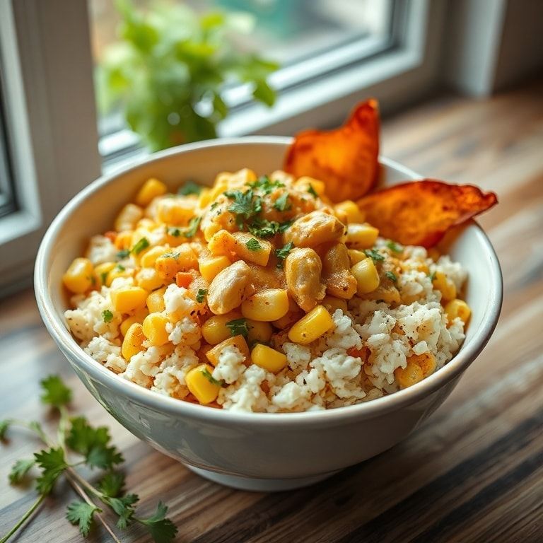 Easy Street Corn Chicken Rice Bowl Recipe: Quick, Homemade Comfort Food