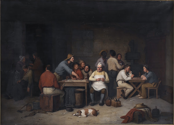 En scene i værtshuset Brokkensbod 1846   1847