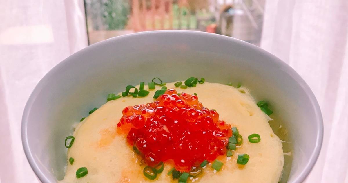 Japanese Egg Rice Bowl 🇯🇵 Cơm Trứng Hấp Lò Vi Sóng