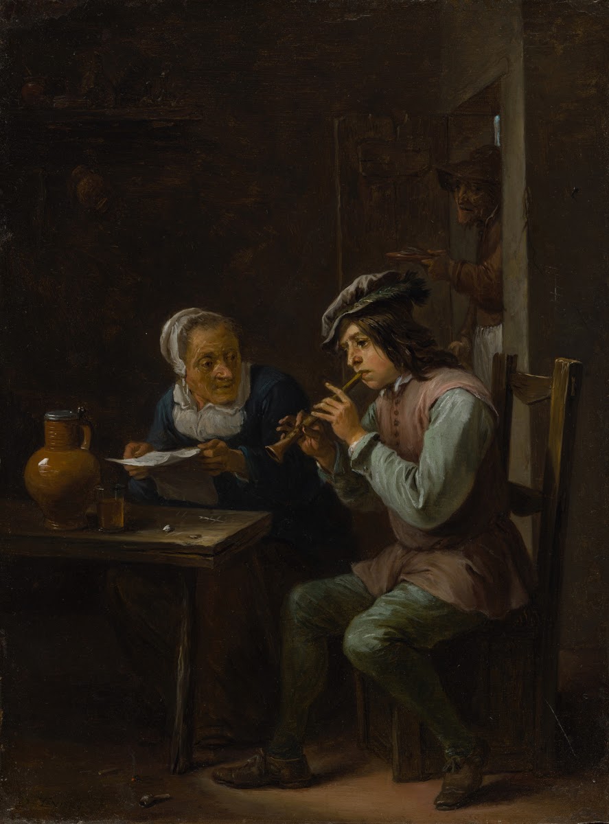 The Flageolet Player 1635 40