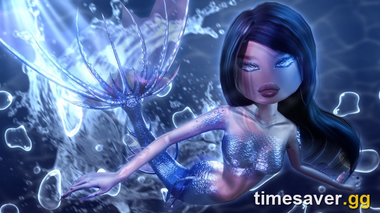 Dress To Impress official promo art showing an underwater mermaid look
