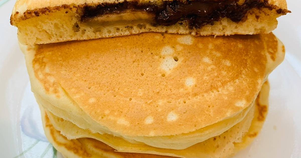 Pancake nhân Nutella