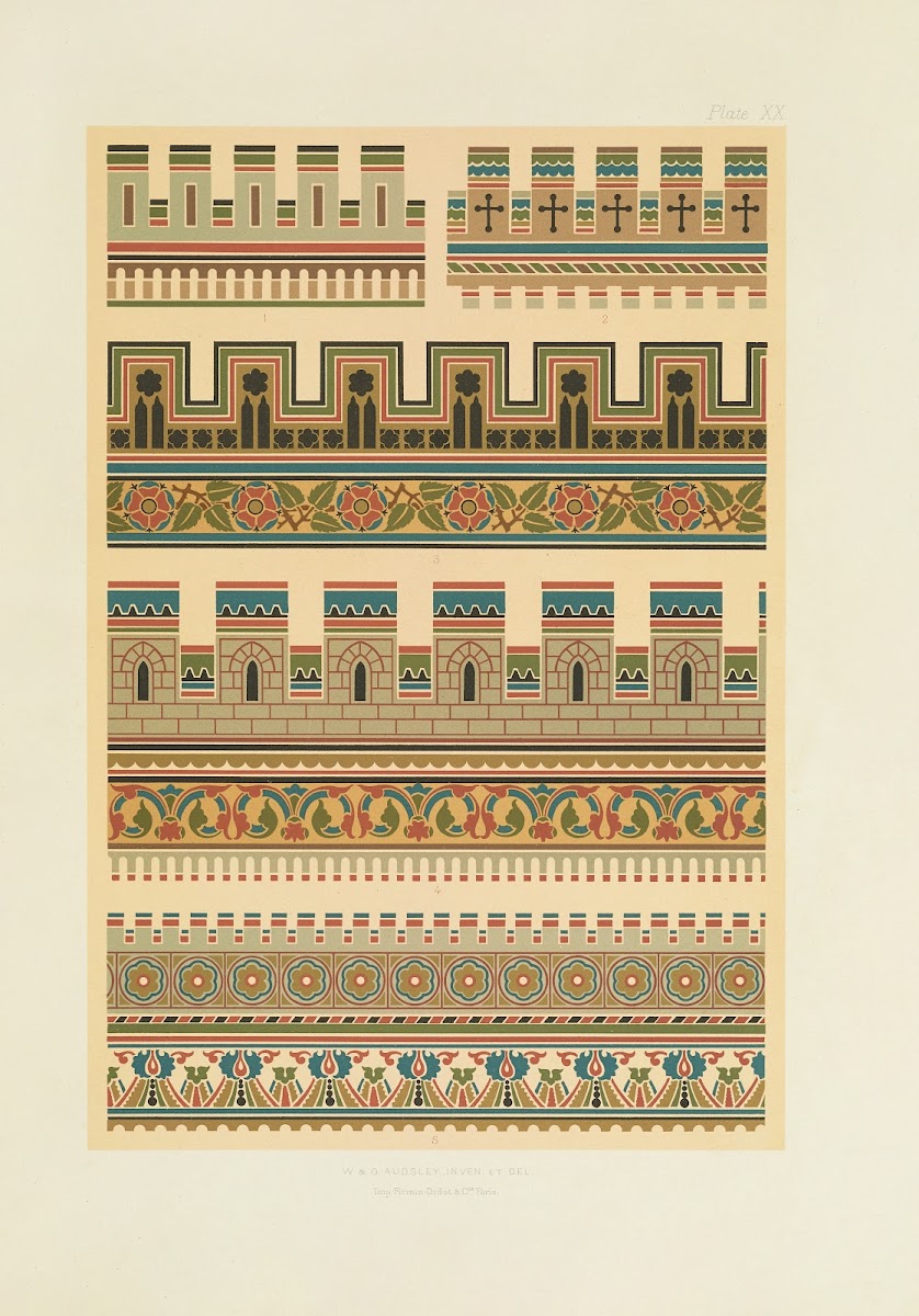 Polychromatic decoration as applied to buildings in the mediæval styles Pl20 188