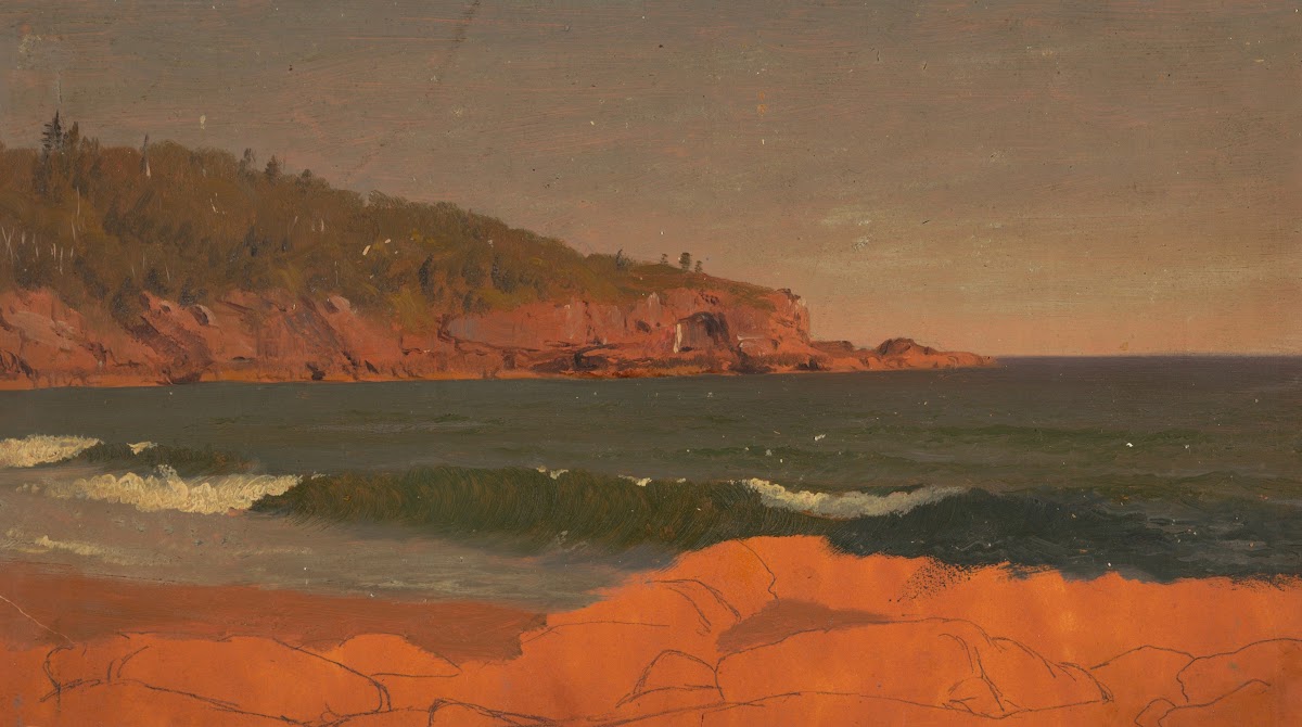 Maine Coast ca 1850