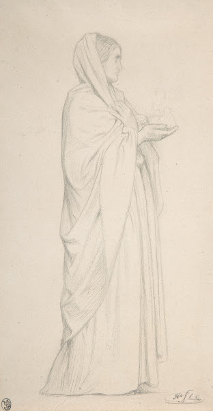 Standing Female Saint 19th century