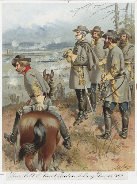 Gen Robt E Lee at Fredericksburg Dec 13 1862 1900