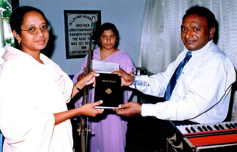 Hard-backed Bibles delivered to India