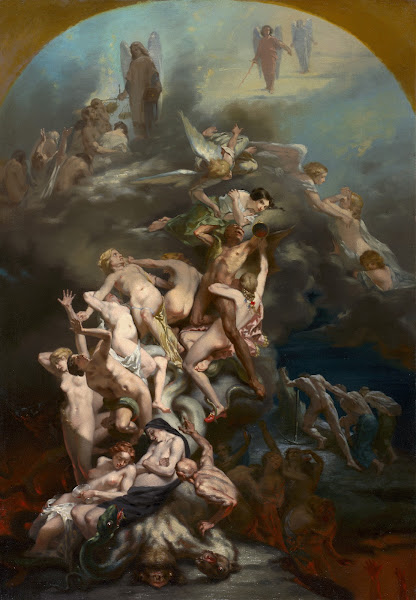 Heaven and Hell c 1850