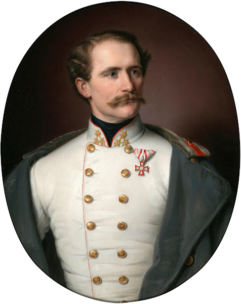 Portrait of an Austrian Colonel Decorated with the Military Merit Cross 1852
