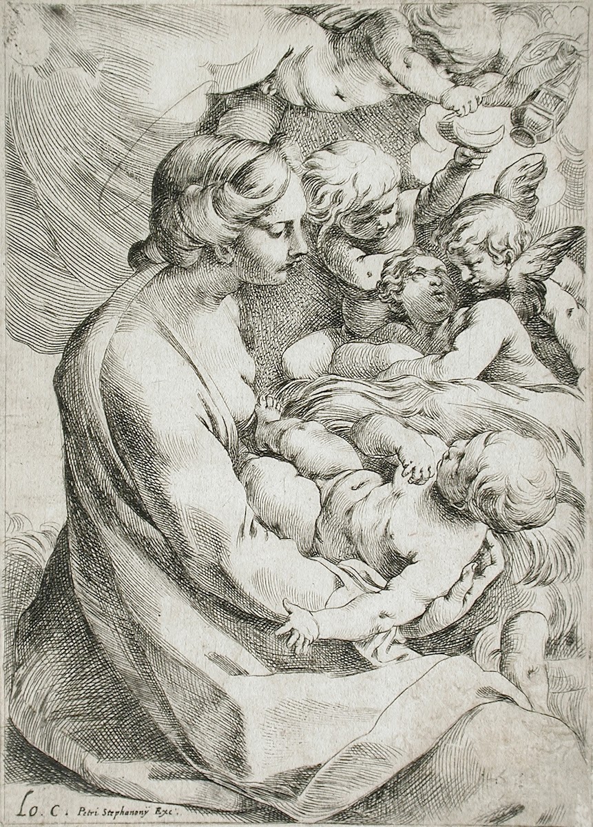 Madonna and Child with Angels circa 1595 1610