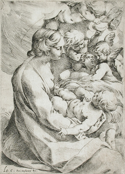 Madonna and Child with Angels circa 1595 1610