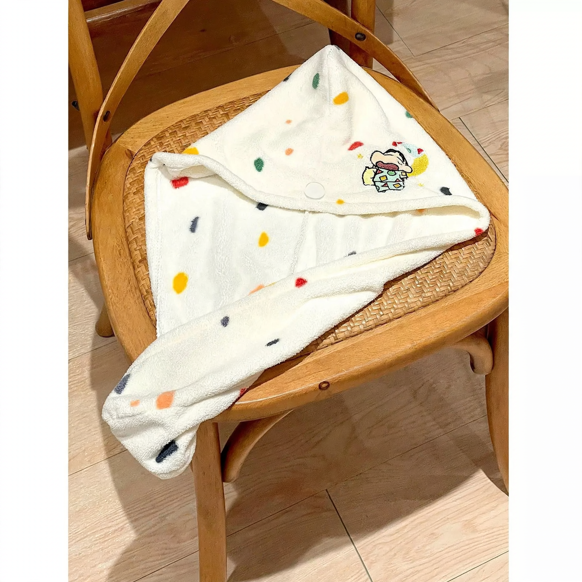 Coral fleece towel set, 4 pieces