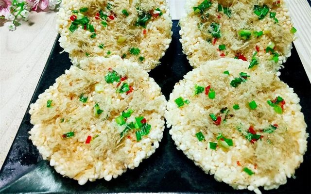 Cơm Cháy Chà Bông Mỡ Hành