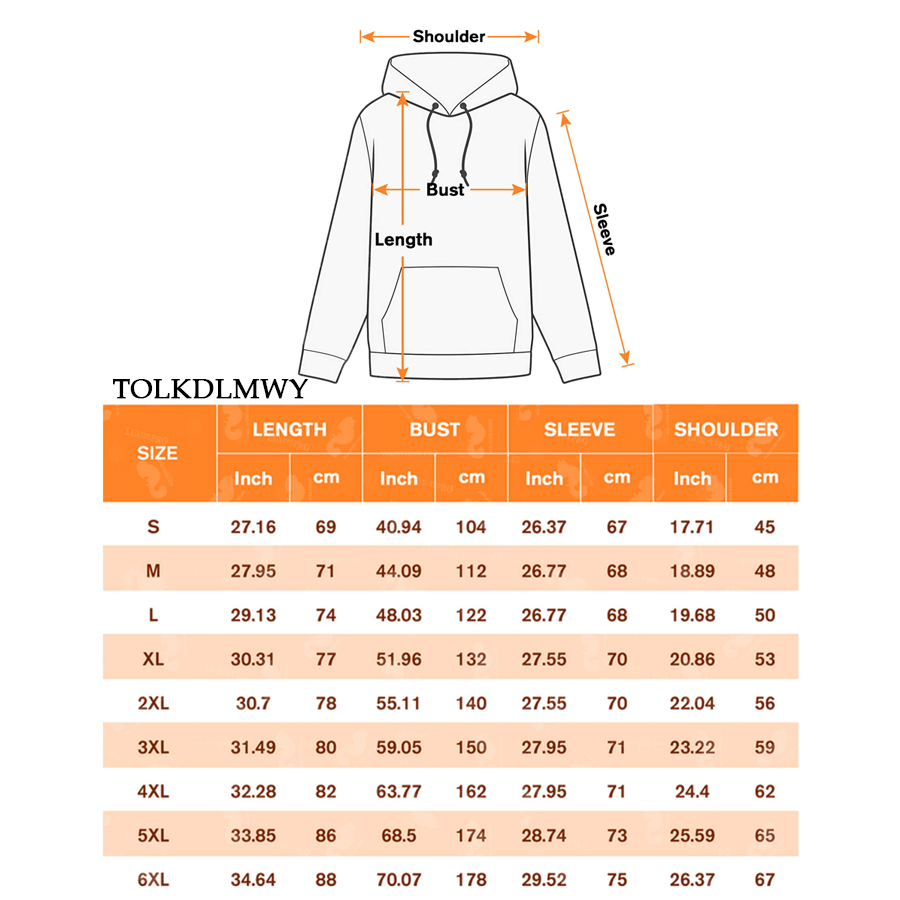 AOP TOL Hoodie with pocket