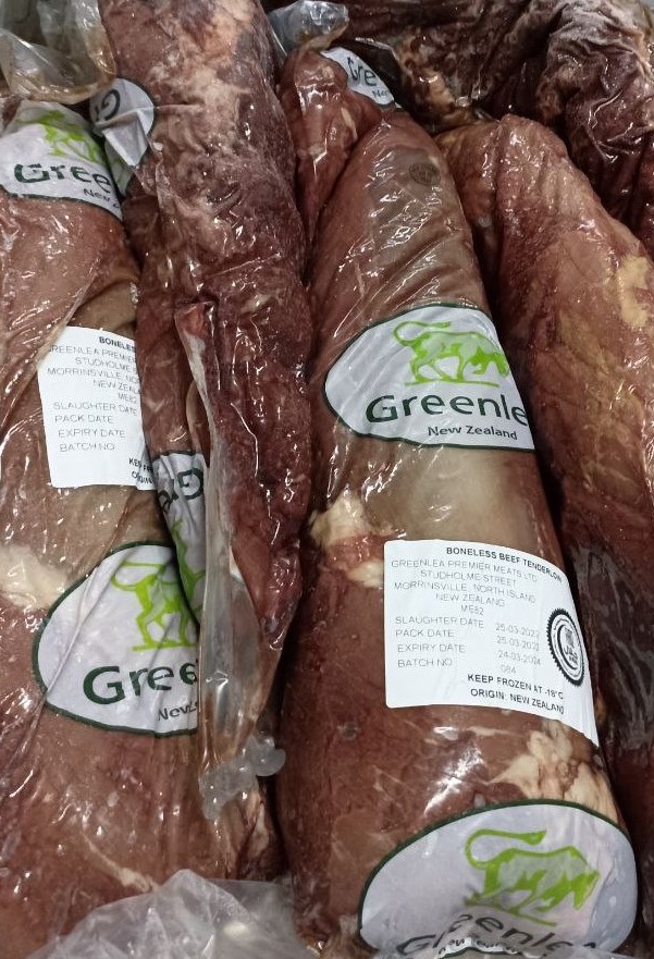 Nz Beef Tenderloin (Greenlea)