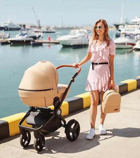 Коляска 2 в 1 Verdi Futuro 04 Desert Sand бежевый