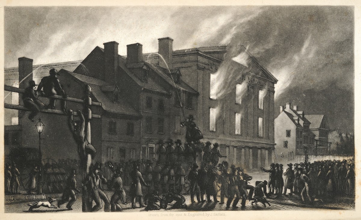 History of Pennsylvania hall which was destroyed by a mob on the 17th of May 183