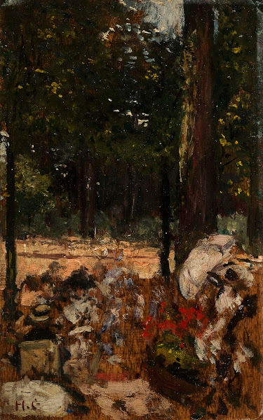 Étude pour le Cercle de lîle de Puteaux 1907