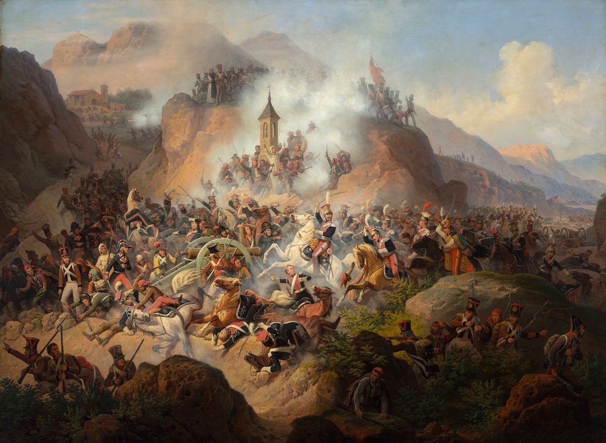 Battle Of Somosierra 1860