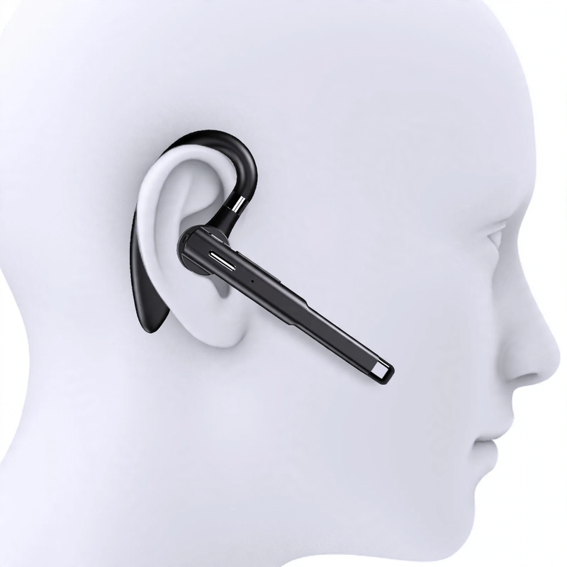 Ear headphone with voice control and NFC