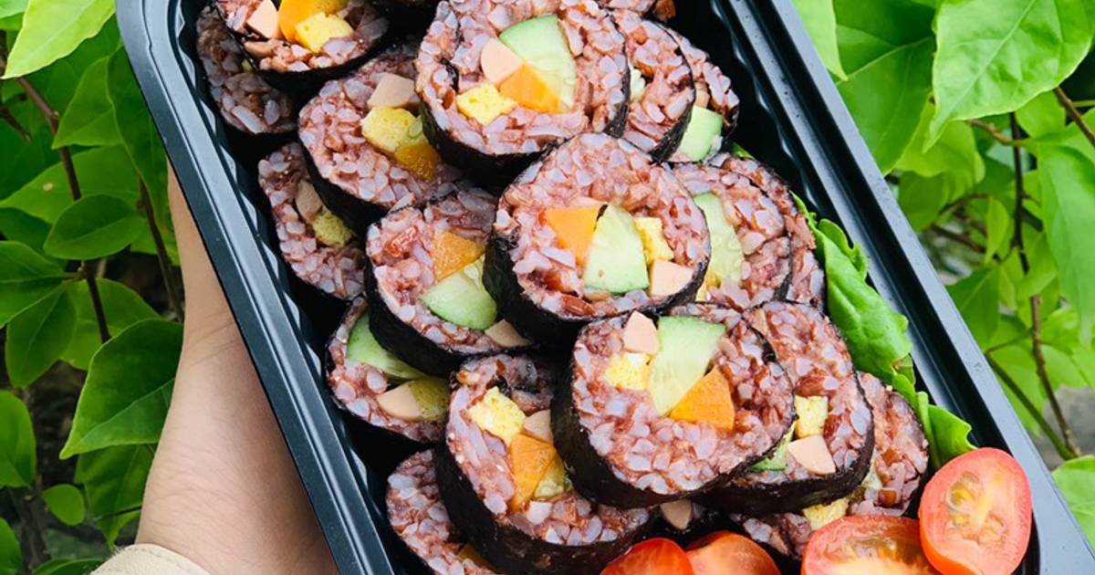 Kimbap gạo lứt