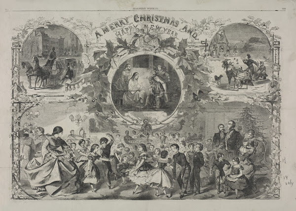 A Merry Christmas and a Happy New Year 1859